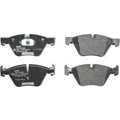 Delphi Bremsbelagsatz, Scheibenbremse LP1956