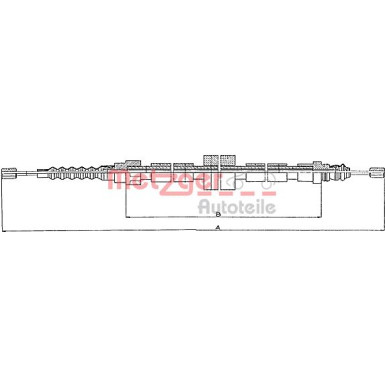 10.679 Seilzug, Feststellbremse 10.679 Seilzug, Feststellbremse