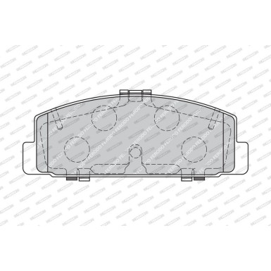 FDB1721 Bremsbelagsatz, Scheibenbremse PREMIER ECO FRICTION