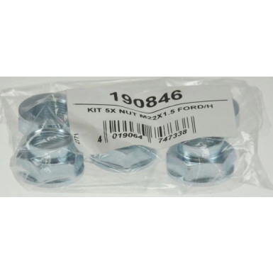 190846 Achsmutter, Antriebswelle