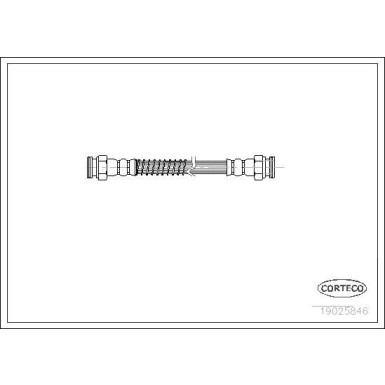 Corteco | Bremsschlauch | 19025846