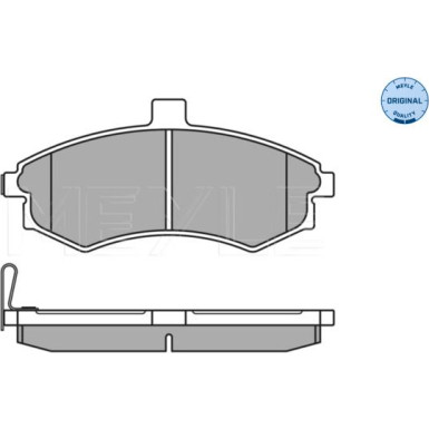 Meyle | Bremsbelagsatz, Scheibenbremse | 025 240 3117/W