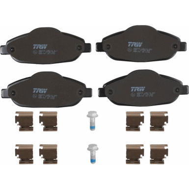 TRW Bremsbelagsatz, Scheibenbremse COTEC GDB1761