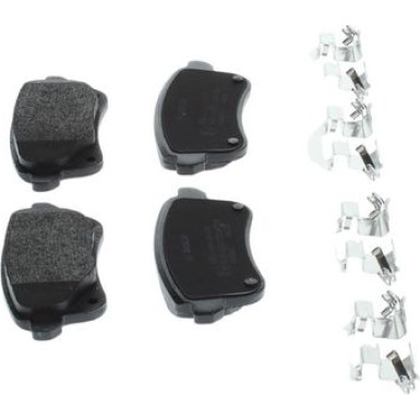 BOSCH | Bremsbelagsatz, Scheibenbremse | 0 986 494 978