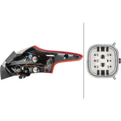 Hella | Heckleuchte | 2VP 354 828-071