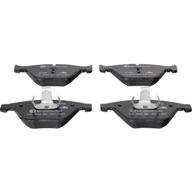 13.0460-7296.2 Bremsbelagsatz, Scheibenbremse