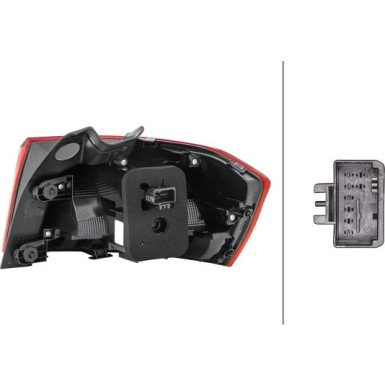 2SD 011 889-051 Heckleuchte