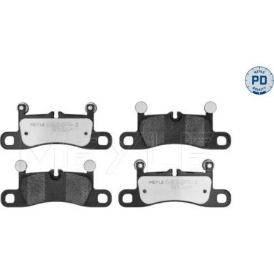 Meyle | Bremsbelagsatz, Scheibenbremse | 025 251 4316/PD