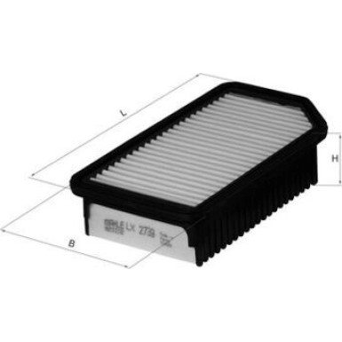 LX 2739 Luftfilter LX 2739 Luftfilter