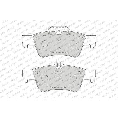 FDB1526 Bremsbelagsatz, Scheibenbremse PREMIER ECO FRICTION