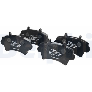 LP1746 Bremsbelagsatz, Scheibenbremse
