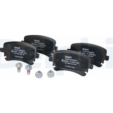 Delphi | Bremsbelagsatz, Scheibenbremse | LP1920