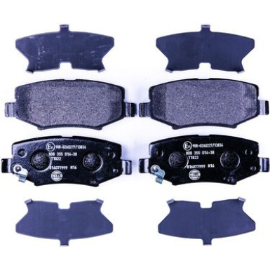 8DB 355 014-381 Bremsbelagsatz, Scheibenbremse 8DB 355 014-381 Bremsbelagsatz, Scheibenbremse