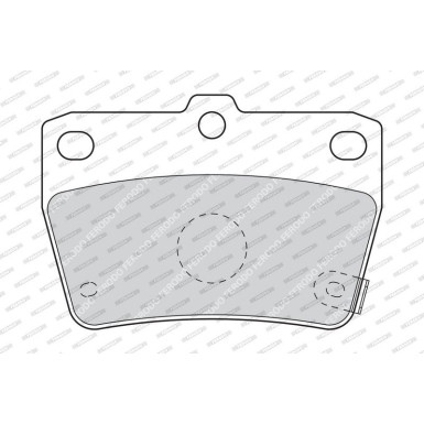 FDB1531 Bremsbelagsatz, Scheibenbremse PREMIER ECO FRICTION