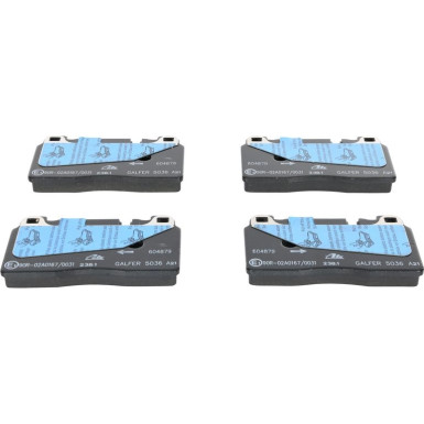 13.0460-4879.2 Bremsbelagsatz, Scheibenbremse