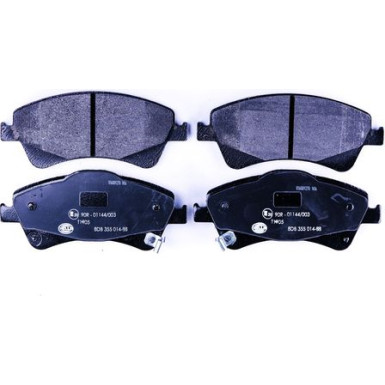 Hella | Bremsbelagsatz, Scheibenbremse | 8DB 355 014-881 Hella | Bremsbelagsatz, Scheibenbremse | 8DB 355 014-881