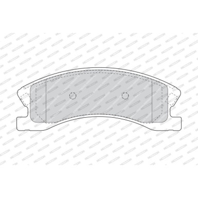FDB1659 Bremsbelagsatz, Scheibenbremse PREMIER ECO FRICTION