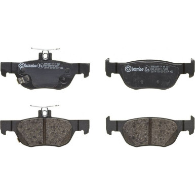 Brembo Bremsbelagsatz, Scheibenbremse PRIME LINE P 49 064