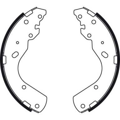 GS8443 Bremsbackensatz