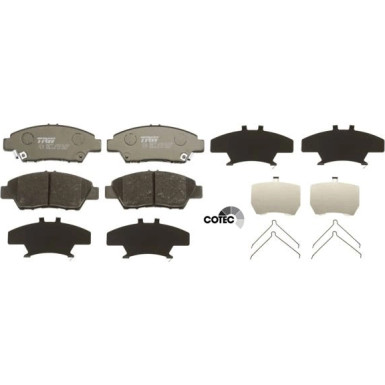 TRW Bremsbelagsatz, Scheibenbremse COTEC GDB3493