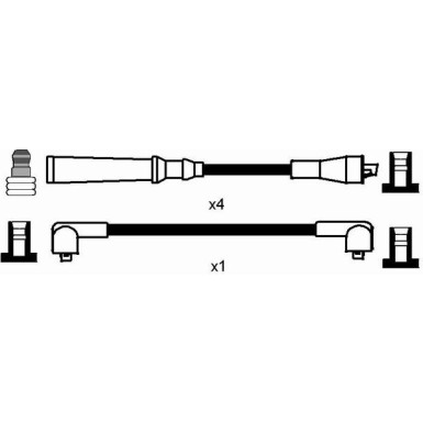 2564 Zündleitungssatz