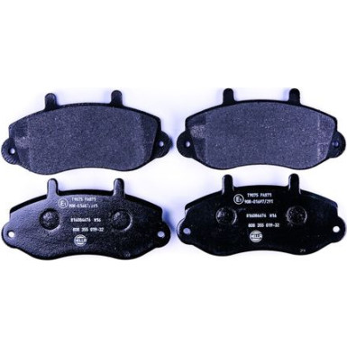 8DB 355 019-321 Bremsbelagsatz, Scheibenbremse