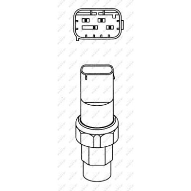 38933 Druckschalter, Klimaanlage EASY FIT