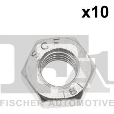 988-1003.10 Mutter, Abgaskrümmer