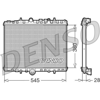 Denso | Kühler, Motorkühlung | DRM07056