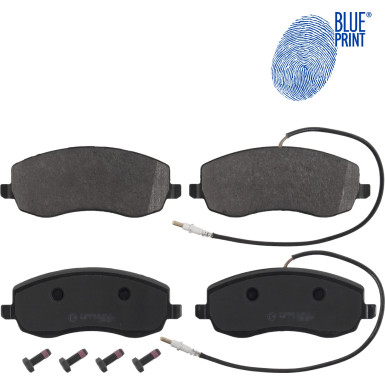 Blue Print | Bremsbelagsatz, Scheibenbremse | ADL144247