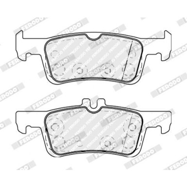FDB5130 Bremsbelagsatz, Scheibenbremse PREMIER ECO FRICTION