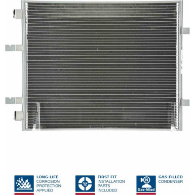 Nissens | Kondensator, Klimaanlage | 940201