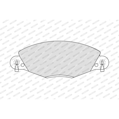 FDB1412 Bremsbelagsatz, Scheibenbremse PREMIER ECO FRICTION