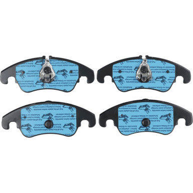 TRW COTEC GDB1768 Bremsbeläge inkl. Verschleißwarnkontakt, mit Bremssattelschrauben, mit Zubehör