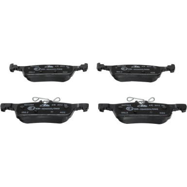 13.0460-7344.2 Bremsbelagsatz, Scheibenbremse