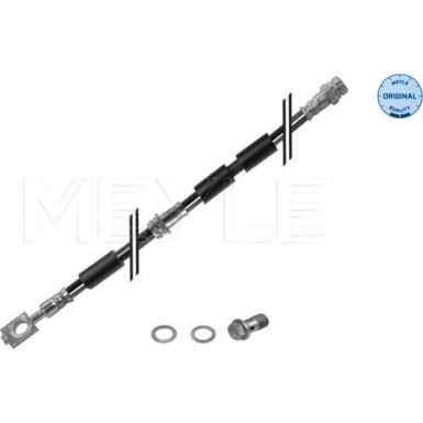 100 611 0083/S Bremsschlauch MEYLE-ORIGINAL: True to OE.