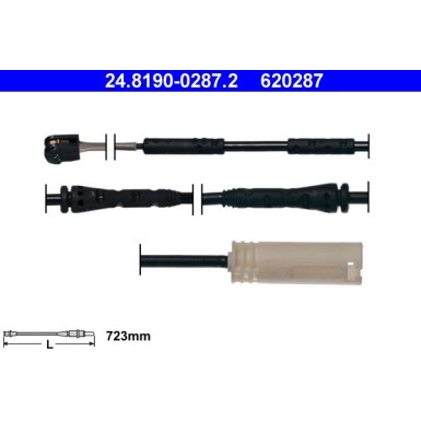 24.8190-0287.2 Warnkontakt, Bremsbelagverschleiß