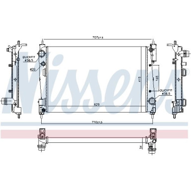 61915 Kühler, Motorkühlung