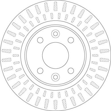 DF6534 Bremsscheibe DF6534 Bremsscheibe