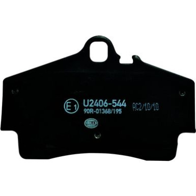 Hella | Bremsbelagsatz, Scheibenbremse | 8DB 355 018-481