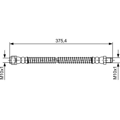 1 987 481 575 Bremsschlauch 1 987 481 575 Bremsschlauch