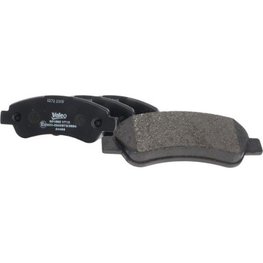 Valeo Bremsbelagsatz, Scheibenbremse ESSENTIAL 301892