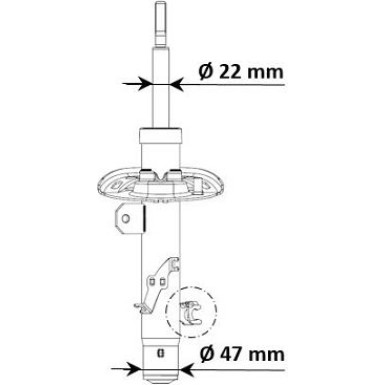 339803 Stoßdämpfer Excel-G 339803 Stoßdämpfer Excel-G