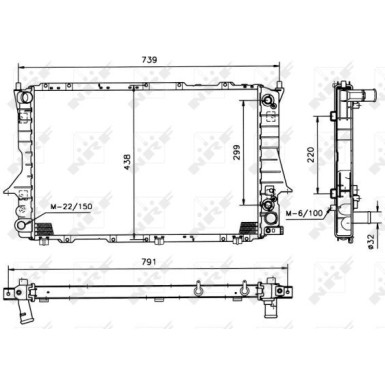 51321 Kühler, Motorkühlung EASY FIT
