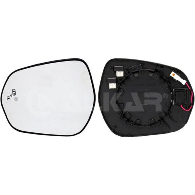 Alkar | Spiegelglas, Außenspiegel | 6435743 Alkar | Spiegelglas, Außenspiegel | 6435743