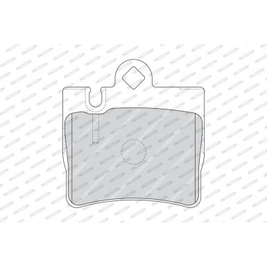 FDB1427 Bremsbelagsatz, Scheibenbremse PREMIER ECO FRICTION