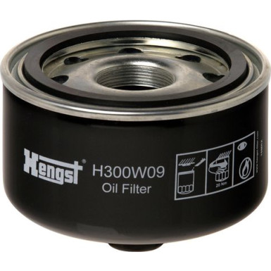 Hengst Filter | Ölfilter | H300W09