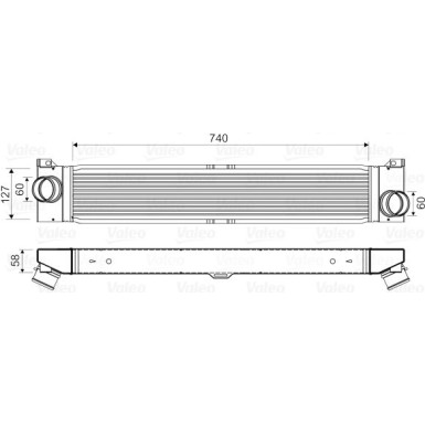 818569 Ladeluftkühler 818569 Ladeluftkühler