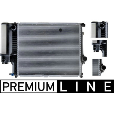 CR 327 000P Kühler, Motorkühlung BEHR *** PREMIUM LINE ***