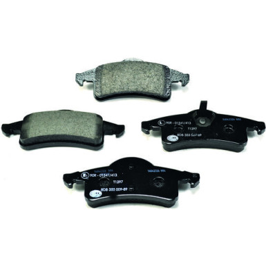 Hella | Bremsbelagsatz, Scheibenbremse | 8DB 355 009-891